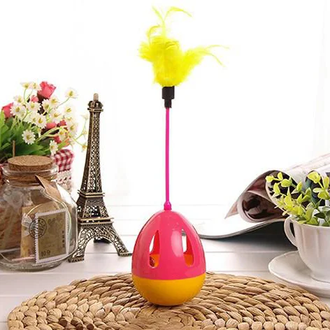 Pet supplier Custom feather colorful tumbler Interactive Toys Cat Wand with bell tease cat stick Toys
Pet supplier Custom feather colorful tumbler Interactive Toys Cat Wand with bell tease cat stick Toys