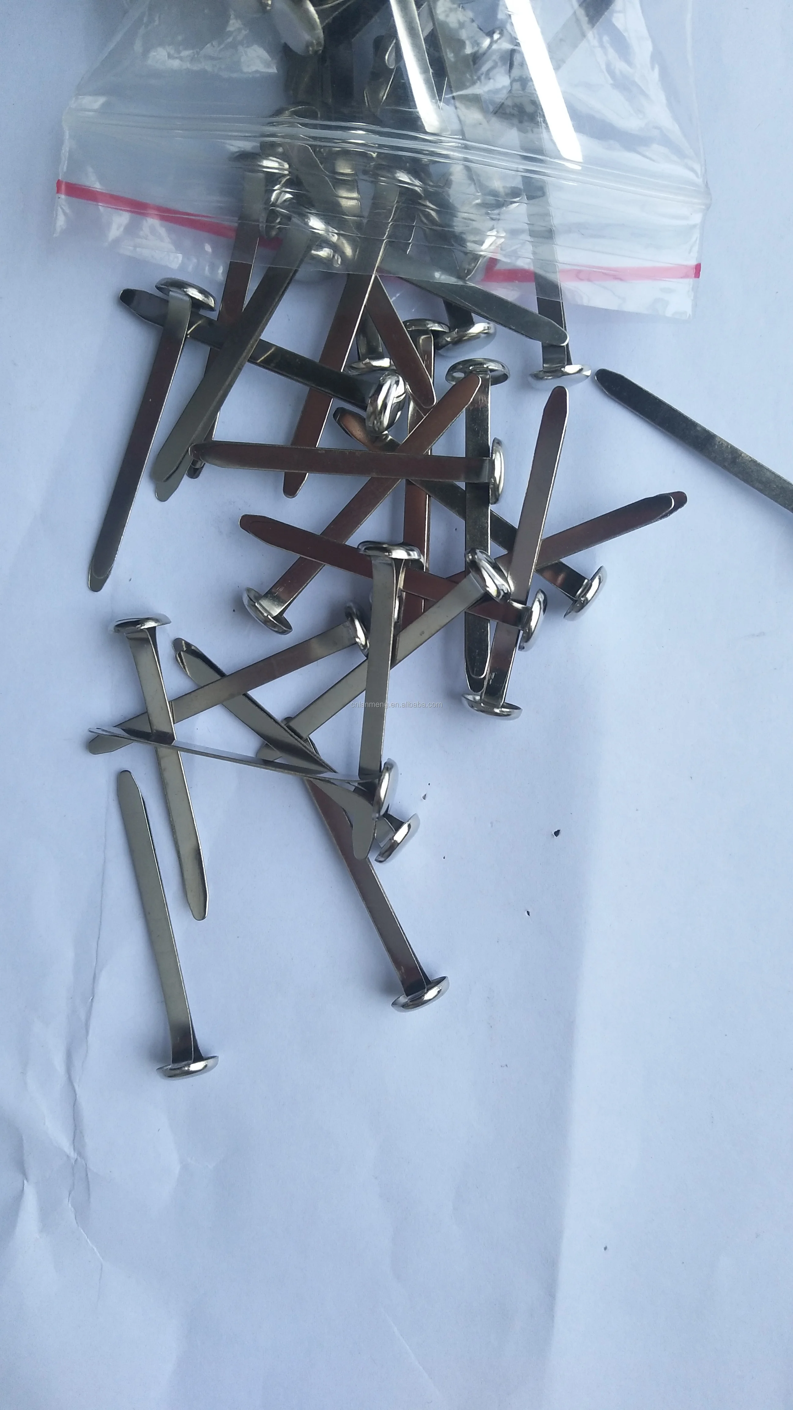 38mm rion sliver paper fastener ,metal fix paper fastener home