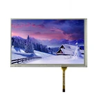 7 inch 800 * 480 resolution RGB interface 40 pin 6 O'clock viewing angle tft lcd display with resistive touch screen