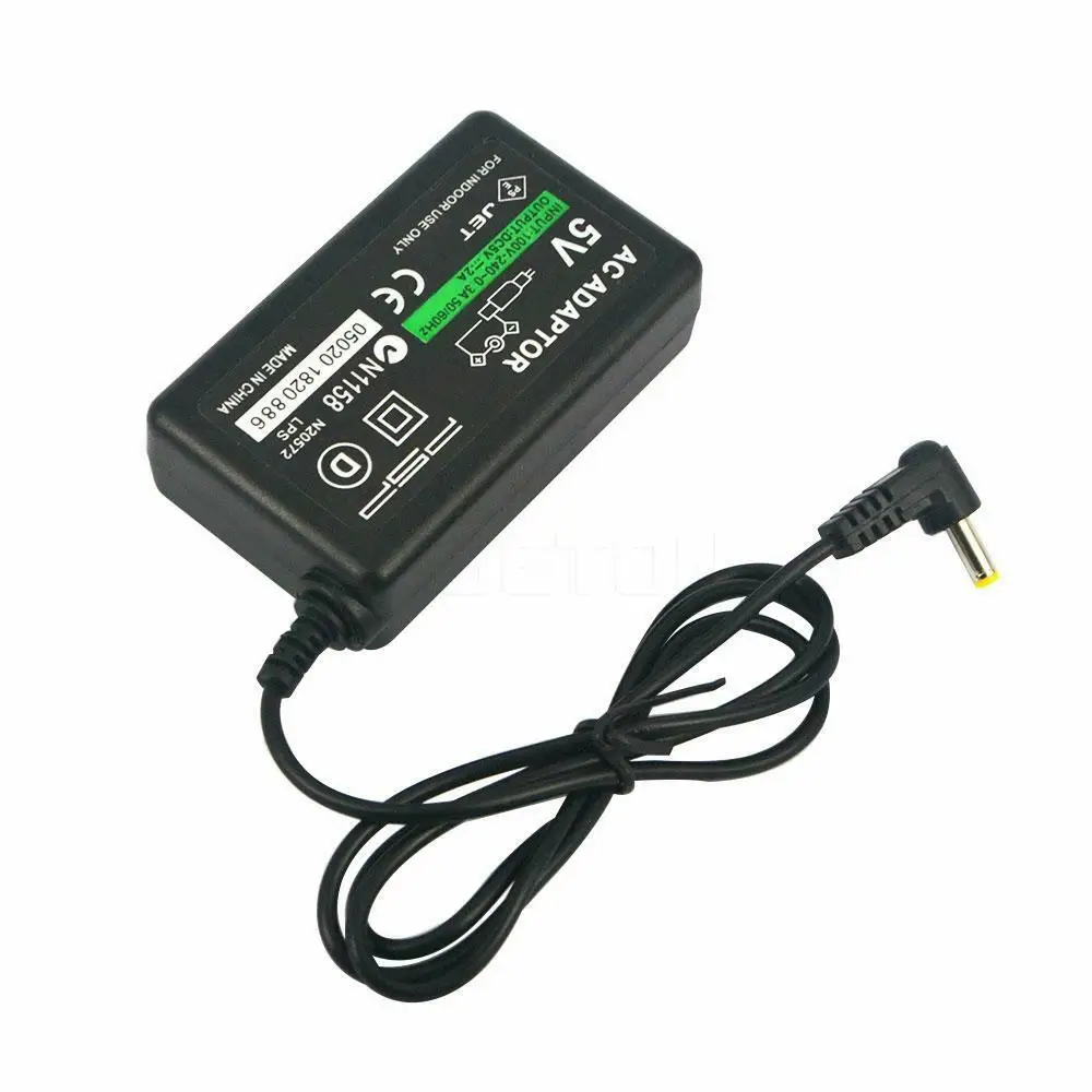 EU/US Plug Charger AC Adapter Power Supply for PSP 1000 Slim & Lite 2000 3000, Black
EU/US Plug Charger AC Adapter Power Supply for PSP 1000 Slim & Lite 2000 3000, Black