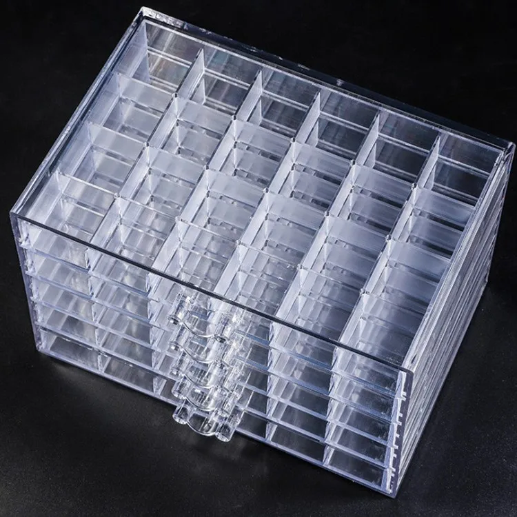 New 120 Grids Acrylic Makeup Organizer Storage Box Cosmetic Box Lipstick Jewelry Box Case Holder Display Stand make up organizer
New 120 Grids Acrylic Makeup Organizer Storage Box Cosmetic Box Lipstick Jewelry Box Case Holder Display Stand make up organizer