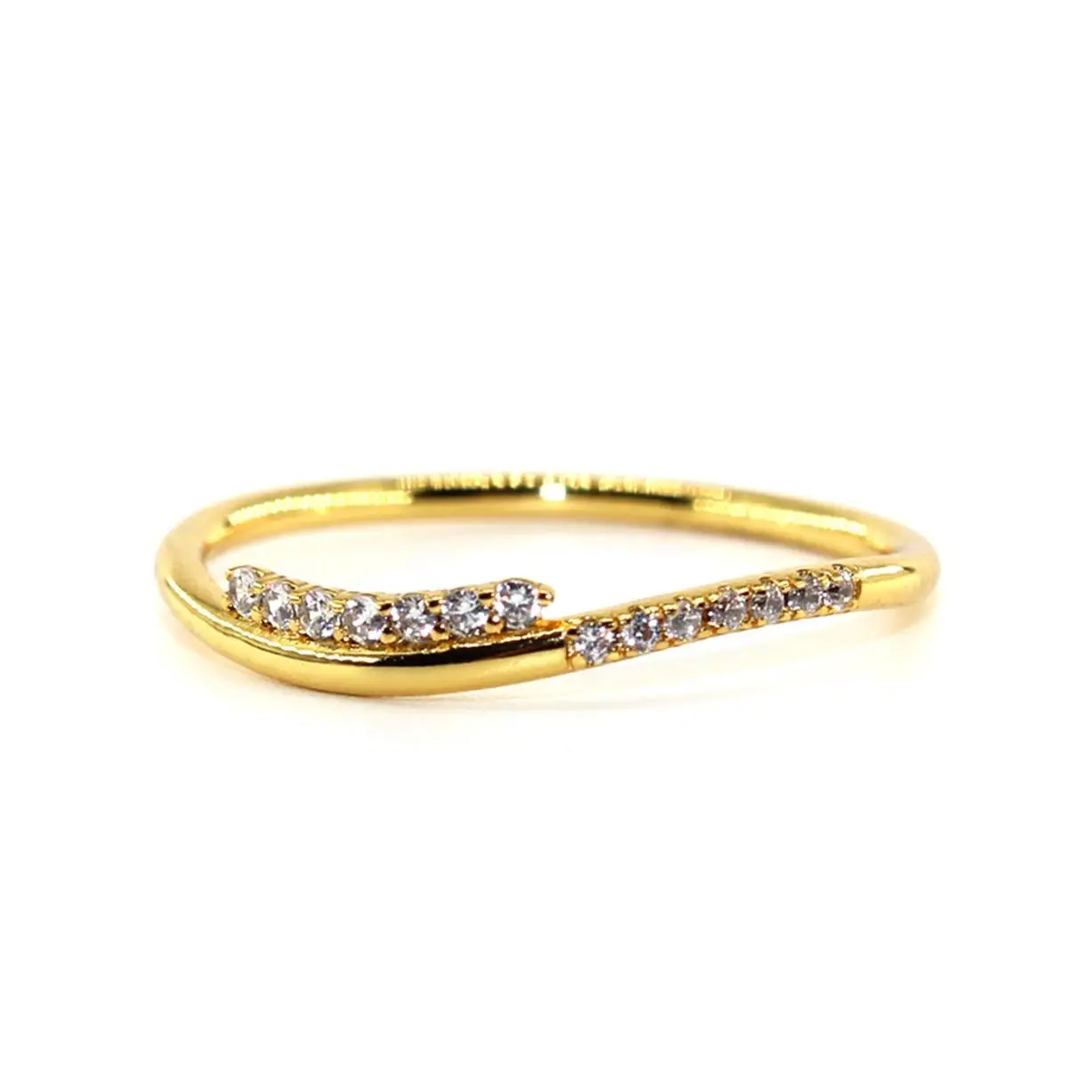 Gold plated curve rings sterling silver zircon finger rings for women stackable anillos fine jewelry
Gold plated curve rings sterling silver zircon finger rings for women stackable anillos fine jewelry