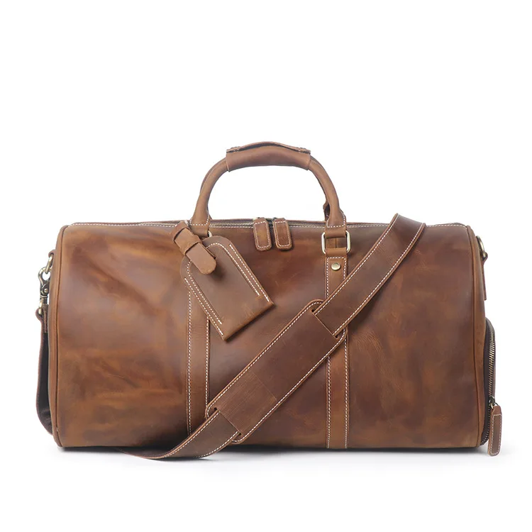 Hand-made Mens Custom Leather Travel Luggage Bag Retro Duffel bag with Shoe Apartment Leather Travel Bag, Retro brown, coffee brown
Hand-made Mens Custom Leather Travel Luggage Bag Retro Duffel bag with Shoe Apartment Leather Travel Bag, Retro brown, coffee brown