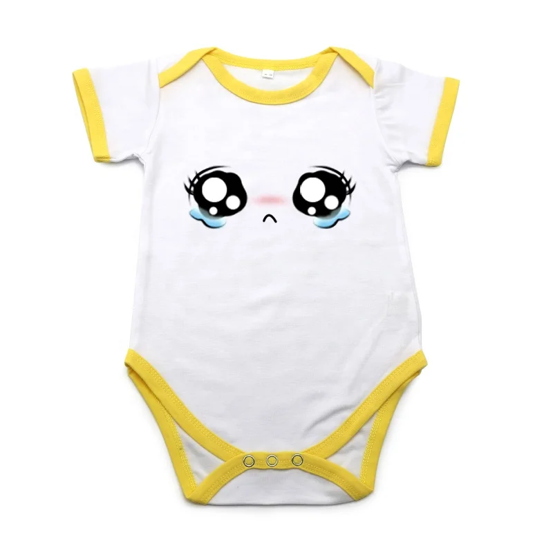 High Quality Personalized Design Baby Romper Heat Transfer Blank Baby Onesie, White/pink/yellow/purple/green/blue
High Quality Personalized Design Baby Romper Heat Transfer Blank Baby Onesie, White/pink/yellow/purple/green/blue