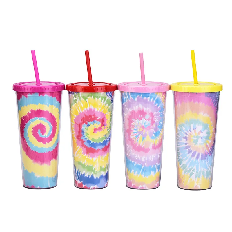 24 Oz Double Layer Tie Dye Plastic Straw Tumbler Acrylic Tumbler Can Set Creative Paper Card
24 Oz Double Layer Tie Dye Plastic Straw Tumbler Acrylic Tumbler Can Set Creative Paper Card