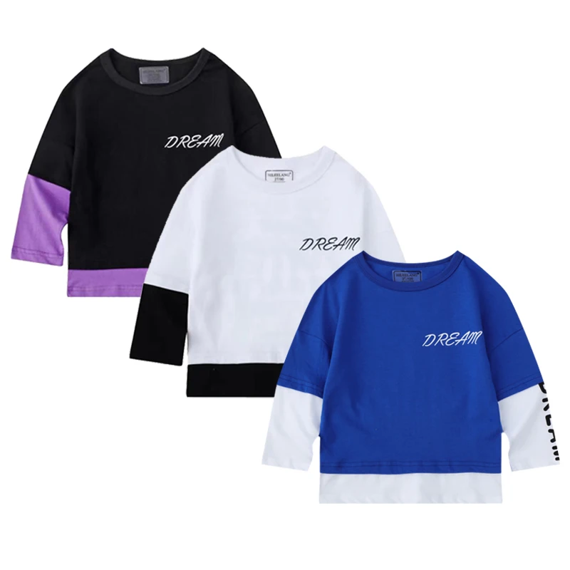 New fashion trend childrens workout clothes for 100%cotton kid patchwork cartoon long sleeve tops toddler boys T-shirt
New fashion trend childrens workout clothes for 100%cotton kid patchwork cartoon long sleeve tops toddler boys T-shirt