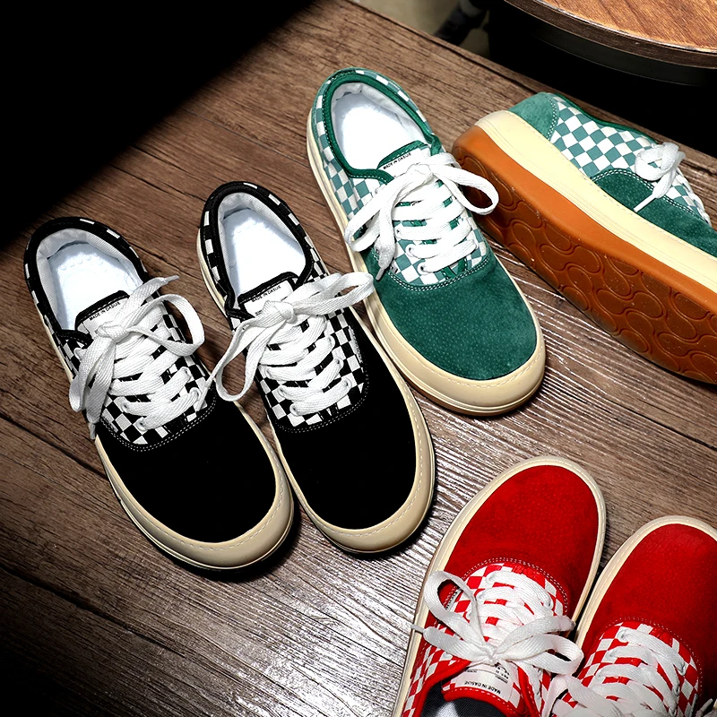 Checkerboard Grid Trendy Canvas Shoes,High Quality Couple Style Men's And Women's Shoes,Low Canvas Trendy Shoes, Black,red ,green
Checkerboard Grid Trendy Canvas Shoes,High Quality Couple Style Men's And Women's Shoes,Low Canvas Trendy Shoes, Black,red ,green
