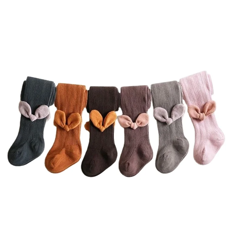 Children's pantyhose double needle bow knit tights solid color leggings baby girls socks
Children's pantyhose double needle bow knit tights solid color leggings baby girls socks