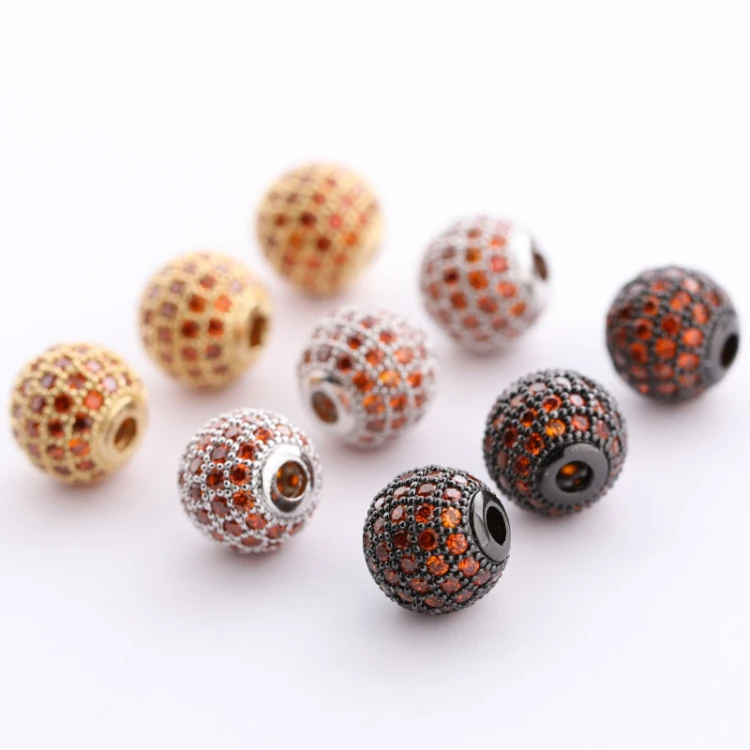 Bracelet Making Accessories Topaz Gemstone Micro Pave Copper Beads Jewellery, Picture
Bracelet Making Accessories Topaz Gemstone Micro Pave Copper Beads Jewellery, Picture