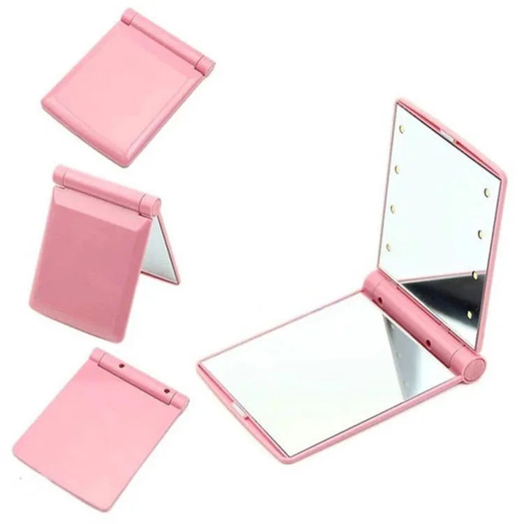Heart Shape 3 Way Makeup Mirror with LED Light Foldable Vanity Mirror for Travel Touch Screen Control Pocket Mirror
Heart Shape 3 Way Makeup Mirror with LED Light Foldable Vanity Mirror for Travel Touch Screen Control Pocket Mirror