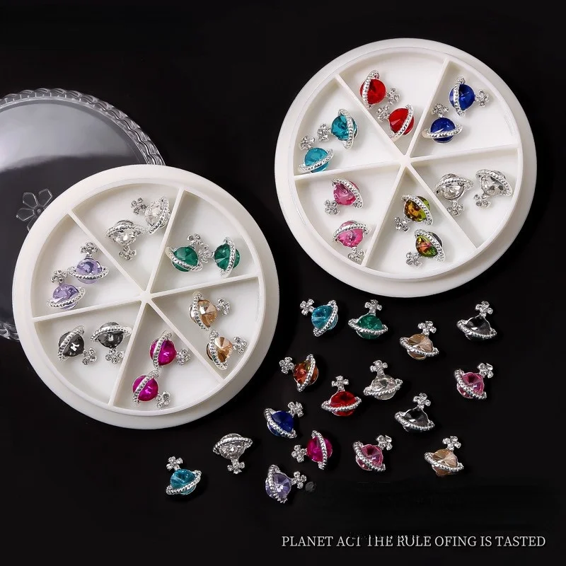 2022 new 18 Pieces Nail Art designer 3d Jewelry Alloy Zircon Fingernail Luxury Accessories Planet Nail Charms
2022 new 18 Pieces Nail Art designer 3d Jewelry Alloy Zircon Fingernail Luxury Accessories Planet Nail Charms