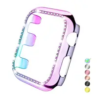 Silver Bling Diamond Bordered iWatch Protector Compatible with Apple Watch Case Series 5/4
Silver Bling Diamond Bordered iWatch Protector Compatible with Apple Watch Case Series 5/4