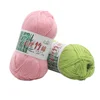 New 100% Bamboo Cotton Warm Soft Natural Knitting Crochet Knitwear Bamboo Cotton Yarn 50g