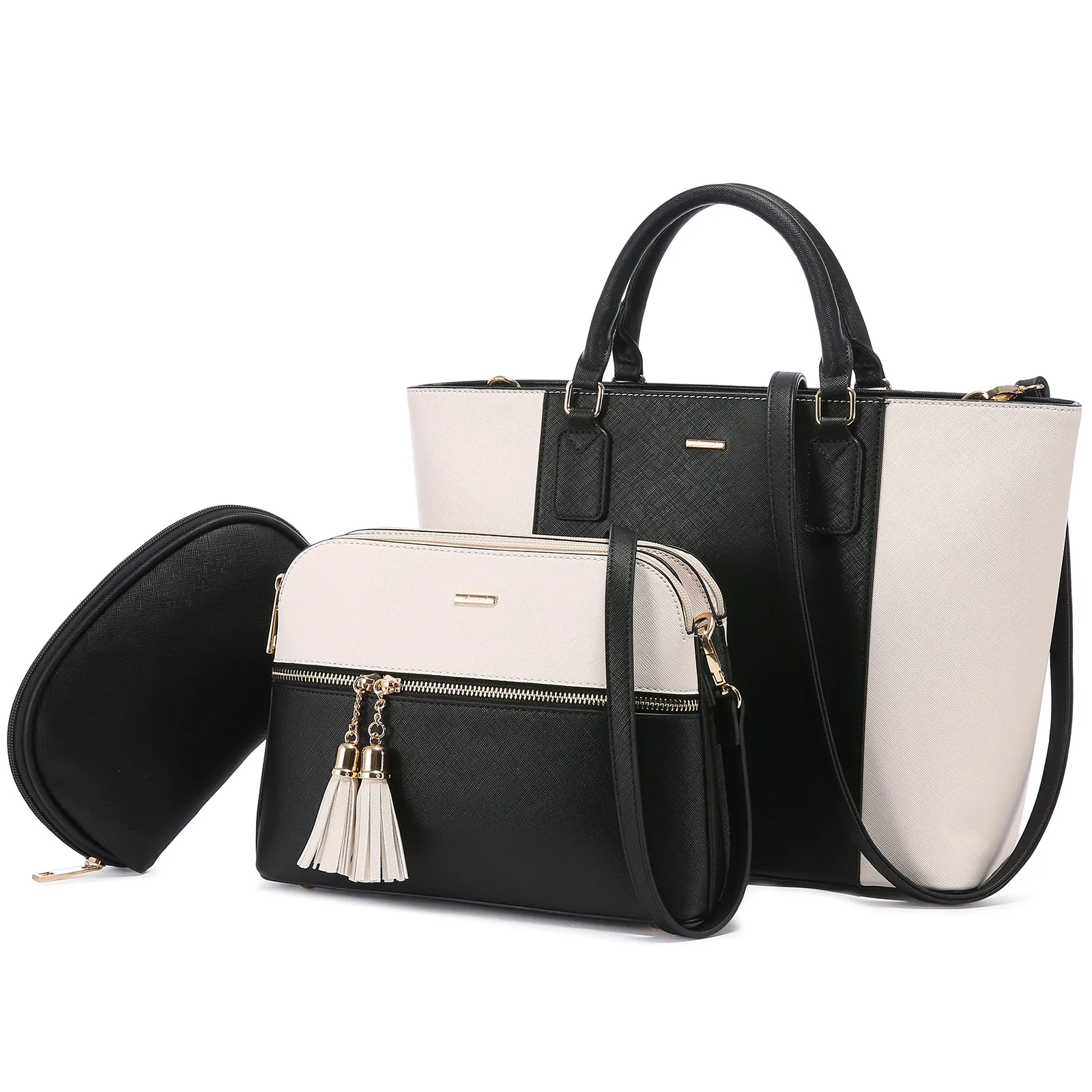 LOVEVOOK 2021 luxury Custom Logo PU Leather 3pcs Tote Handbag Sets large capacity Ladies Hand Bags Women Purse and Handbags
LOVEVOOK 2021 luxury Custom Logo PU Leather 3pcs Tote Handbag Sets large capacity Ladies Hand Bags Women Purse and Handbags