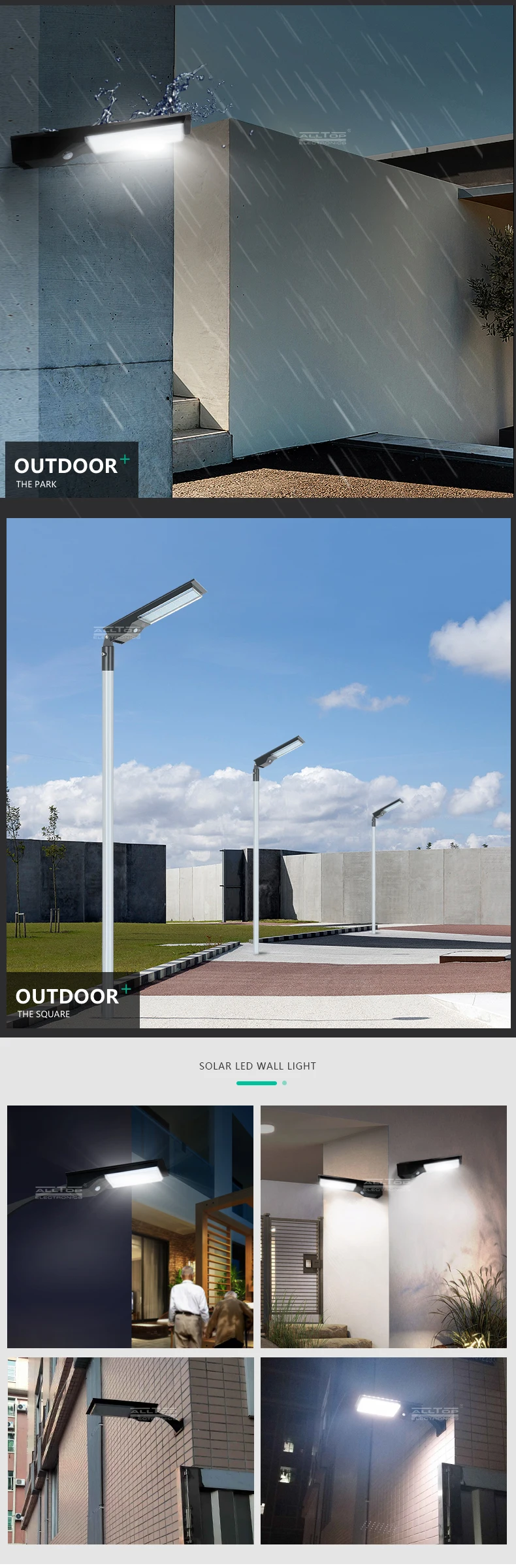 waterproof solar garden street light functional manufacturer-13