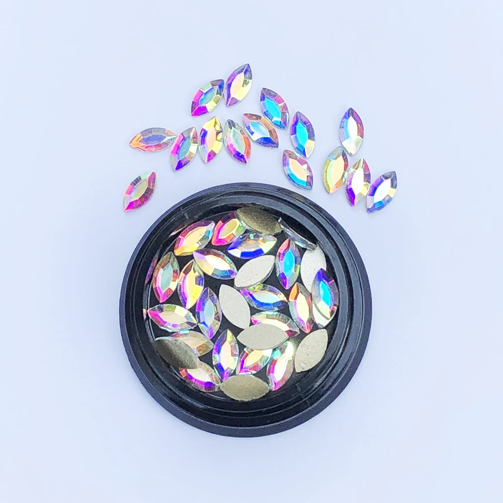 High quality crystal AB horse eye glass non hotfix shape rhinestone for nail art, Ab/other color
High quality crystal AB horse eye glass non hotfix shape rhinestone for nail art, Ab/other color