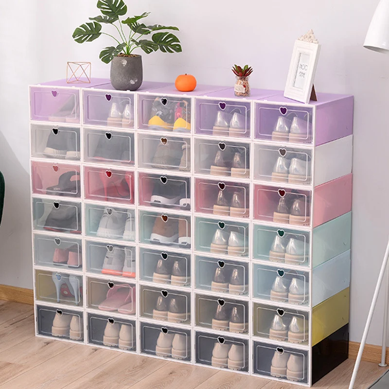 Amazon Hot Clear Shoes Box Household Shoe Cabinet Plastic Cases Storage Box, 14 items
Amazon Hot Clear Shoes Box Household Shoe Cabinet Plastic Cases Storage Box, 14 items