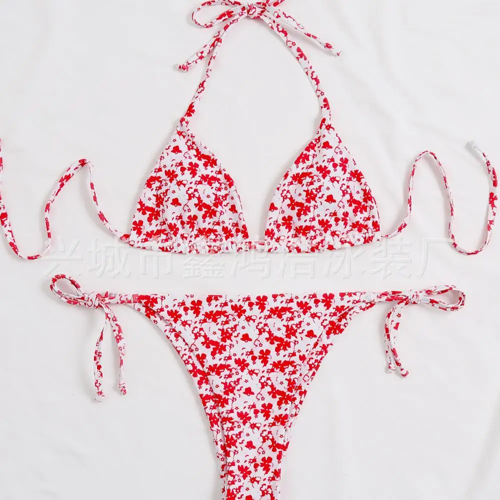 Hot Sale Two Pieces Cherry Color Print Neck Tie Bikini Set Sexy Girls Swimsuit Digital Printing Swimwear, Picture or customized
Hot Sale Two Pieces Cherry Color Print Neck Tie Bikini Set Sexy Girls Swimsuit Digital Printing Swimwear, Picture or customized