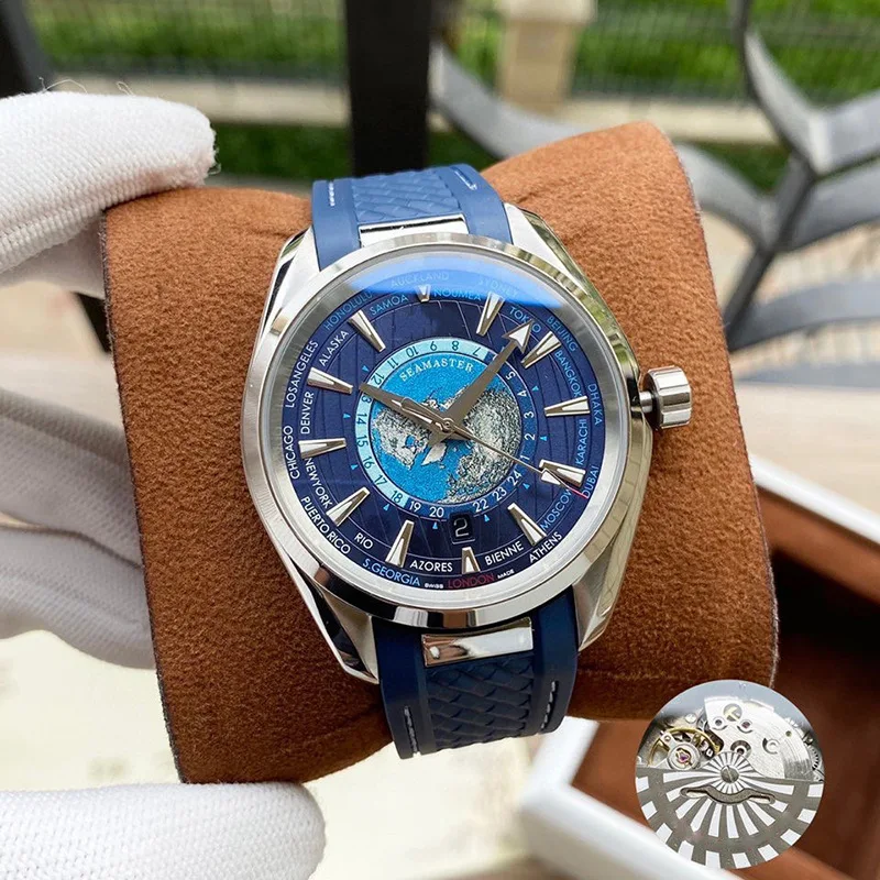 High-end 3A watch men's earth series stainless steel tape luxury watch waterproof business fashion mechanical watch male
High-end 3A watch men's earth series stainless steel tape luxury watch waterproof business fashion mechanical watch male