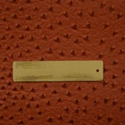Leather Stock Simulation PVC Fashion Ostrich Pattern Printed 1.2mm Leather For Handbags