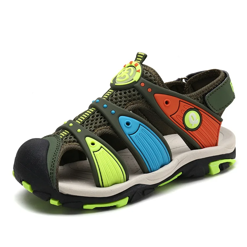 Children's summer non-slip soft bottom small, medium and big boys beach shoes baby sandals
Children's summer non-slip soft bottom small, medium and big boys beach shoes baby sandals
