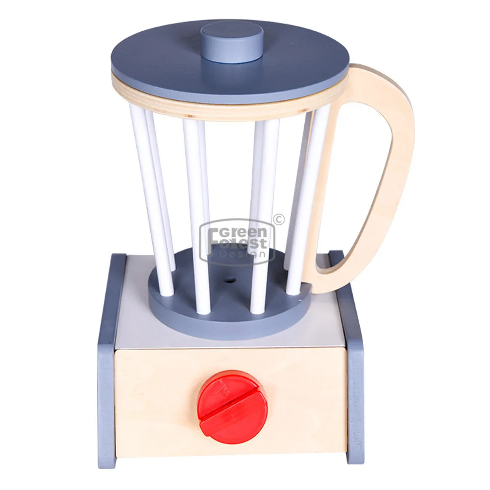 wooden blender toy