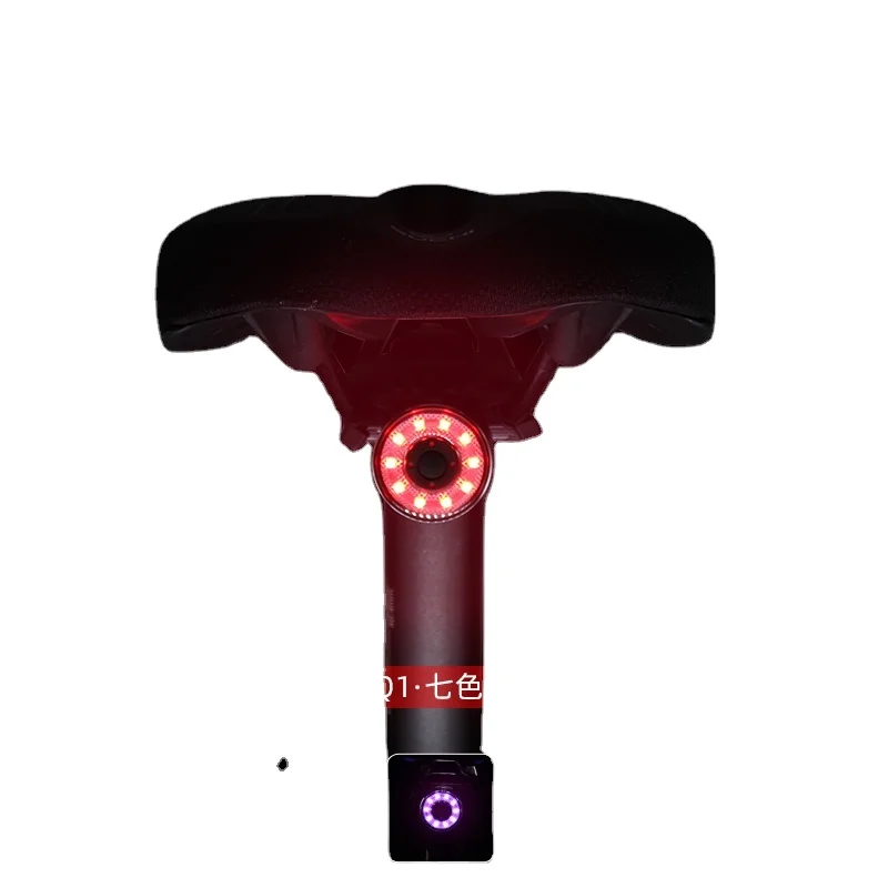 Bike Taillight Waterproof Brake Intelligent Rechargeable Road Usb Bike Rear Light, Black
Bike Taillight Waterproof Brake Intelligent Rechargeable Road Usb Bike Rear Light, Black