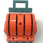 orange 4P63A transfer switch iron with translucent DOUBLE THROW SWITCH