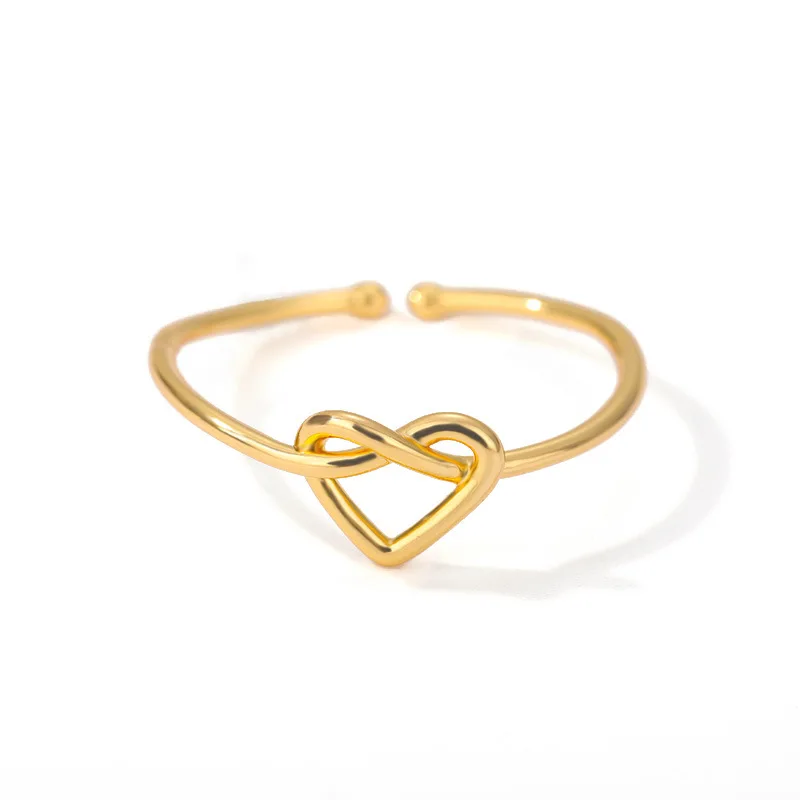 Stainless steel heart adjustable gold rose gold silver simple style fashion jewelry ring for girl women
Stainless steel heart adjustable gold rose gold silver simple style fashion jewelry ring for girl women