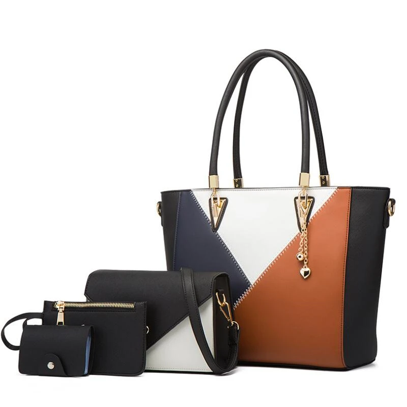 2021 Luxury fashion vendors ladies 4pcs purse bags 4 set handbags for women 2020 sets, Black,brown, white
2021 Luxury fashion vendors ladies 4pcs purse bags 4 set handbags for women 2020 sets, Black,brown, white