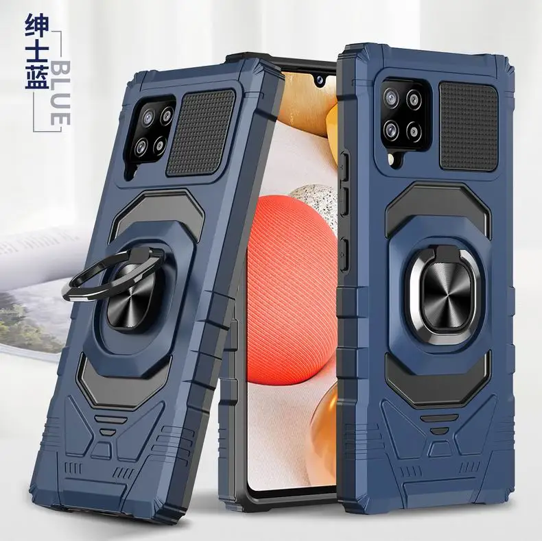 military PC accessories invisible ring mobile phone back cover with ring bracket for Samsung A42 anti drop mobile phone cover, 6 colors
military PC accessories invisible ring mobile phone back cover with ring bracket for Samsung A42 anti drop mobile phone cover, 6 colors