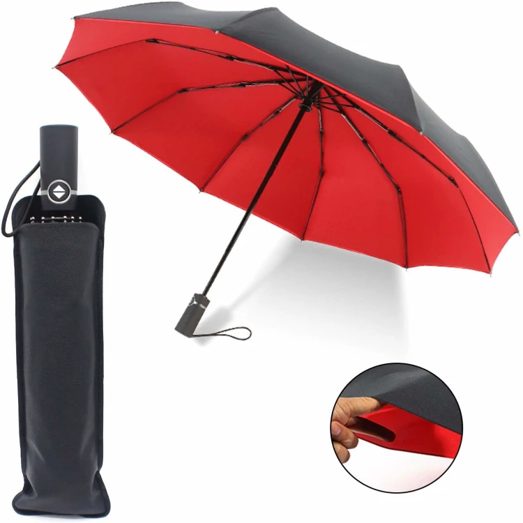 Automatic folding umbrella waterproof and uv resistant rugged portable golf umbrella
Automatic folding umbrella waterproof and uv resistant rugged portable golf umbrella