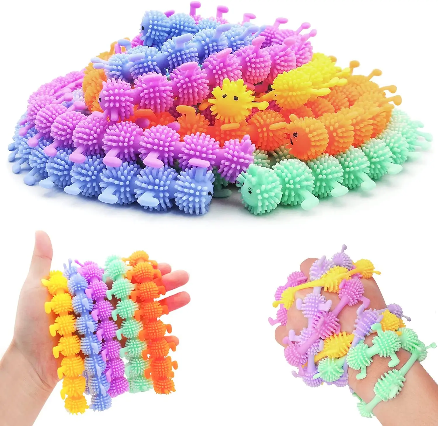 2022 Tiktok hot Cartoon Unicorn grub worm stress relief pull noodles soft rubber toy band stretch fidget slug
2022 Tiktok hot Cartoon Unicorn grub worm stress relief pull noodles soft rubber toy band stretch fidget slug
