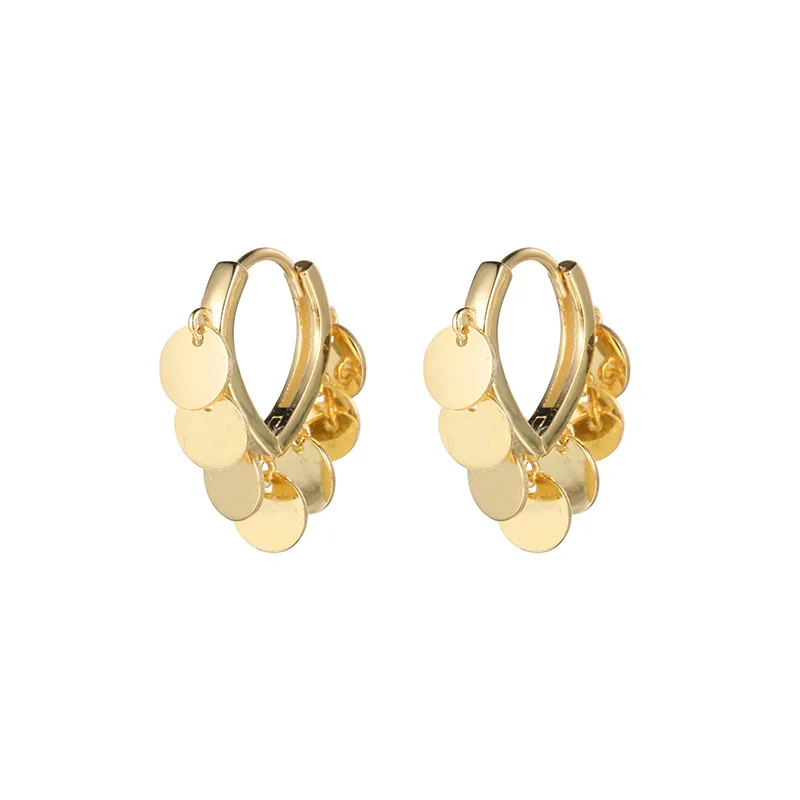 Daidan Round Earrings Women Tassel Sequin Silver Circle Luxury Brand Gold Plated Hoop Earrings
Daidan Round Earrings Women Tassel Sequin Silver Circle Luxury Brand Gold Plated Hoop Earrings