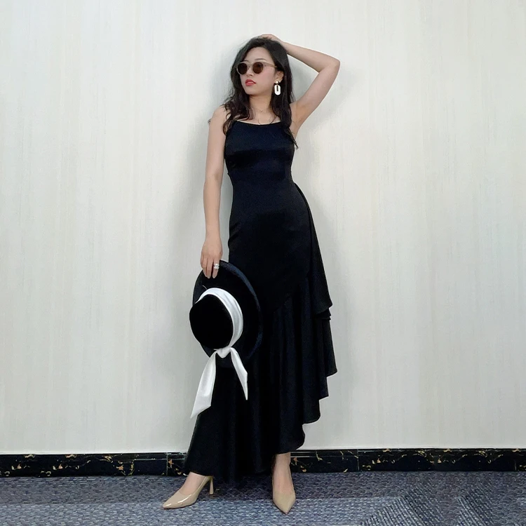 2021 new trend clothing party sun sexy maxi bangdage slip asymmetrical dresses women, Customized color
2021 new trend clothing party sun sexy maxi bangdage slip asymmetrical dresses women, Customized color