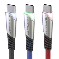 Konfulon Fast Charging 5A USB for Type-C Data Cable with Storage Bag, LED Charger Cable Nylon Braided for Samsung Galaxy S10
Konfulon Fast Charging 5A USB for Type-C Data Cable with Storage Bag, LED Charger Cable Nylon Braided for Samsung Galaxy S10