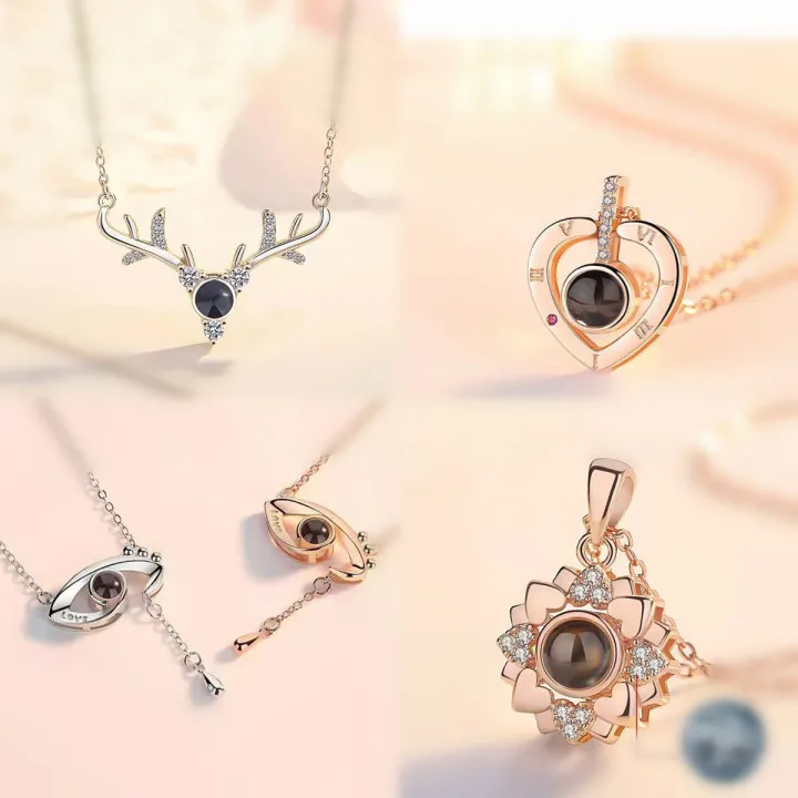 Custom Series Drop Shipping Projection Necklace Women 100 Languages Love Necklace Custom Necklace
Custom Series Drop Shipping Projection Necklace Women 100 Languages Love Necklace Custom Necklace