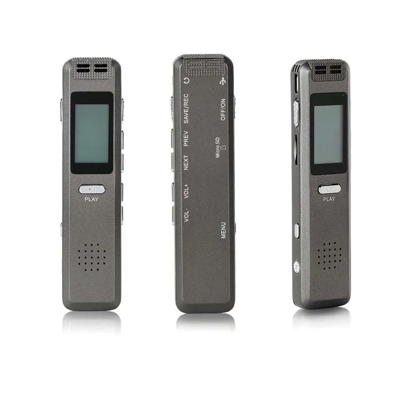 Multifunctional Rechargeable 8GB Digital Audio Dictaphone MP3 Player digital voice recorder
Multifunctional Rechargeable 8GB Digital Audio Dictaphone MP3 Player digital voice recorder