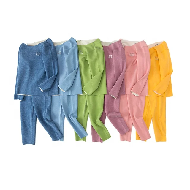 Wholesale Winter Baby Sleepwear Boys' Warm Clothing Sets Kids 4 Stitches And 6 Threads Seamless Thermal Pajamas Children Clothes, Soild
Wholesale Winter Baby Sleepwear Boys' Warm Clothing Sets Kids 4 Stitches And 6 Threads Seamless Thermal Pajamas Children Clothes, Soild
