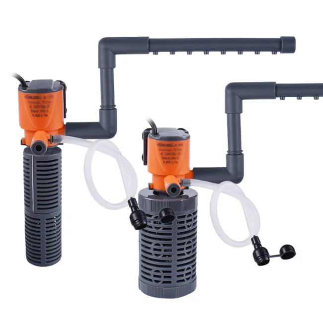 HQP-AQ29 HongQiang Miniature submersible pump small pump three in one aquarium filter pump, Orange
HQP-AQ29 HongQiang Miniature submersible pump small pump three in one aquarium filter pump, Orange