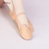 JW custom girls leather ballet dance shoes kids soft dance ballet shoes