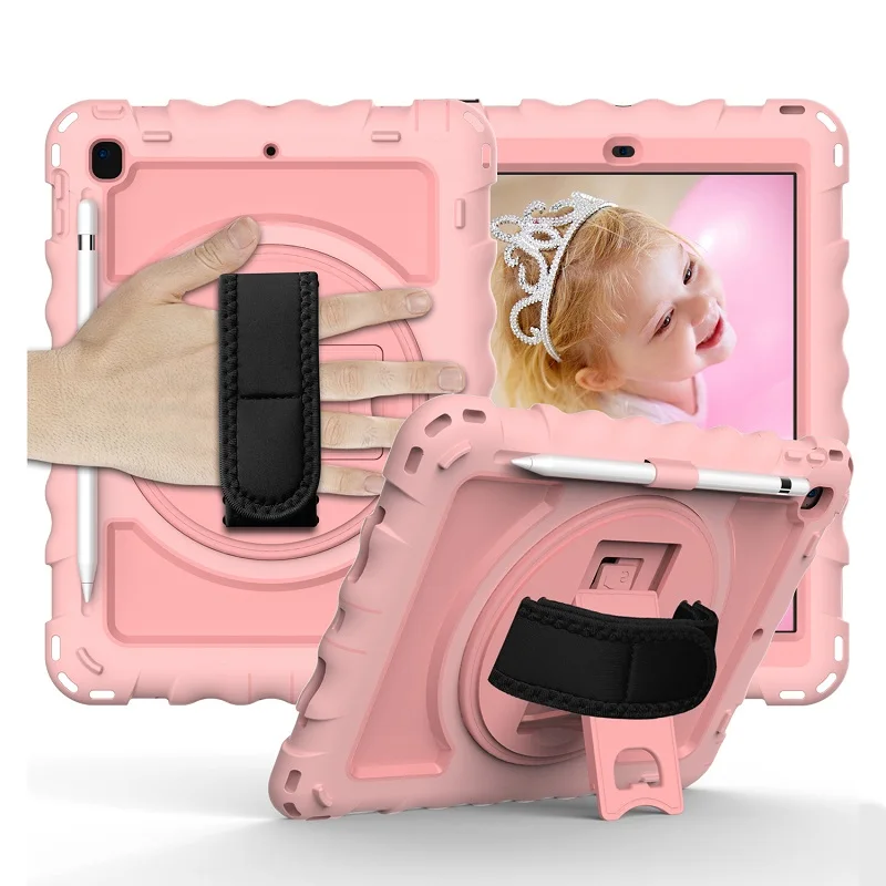2020 hot sale flying wheel 360 degree hand strap kickstand shockproof tablet case for ipad 9.7 air 2 cover
2020 hot sale flying wheel 360 degree hand strap kickstand shockproof tablet case for ipad 9.7 air 2 cover