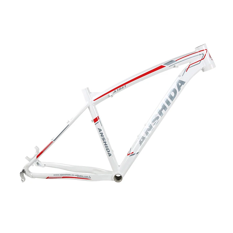 High quality new design cheap for sale OEM frame bicycle aluminum bike Suspension 27.5 29 inch frame, White
High quality new design cheap for sale OEM frame bicycle aluminum bike Suspension 27.5 29 inch frame, White