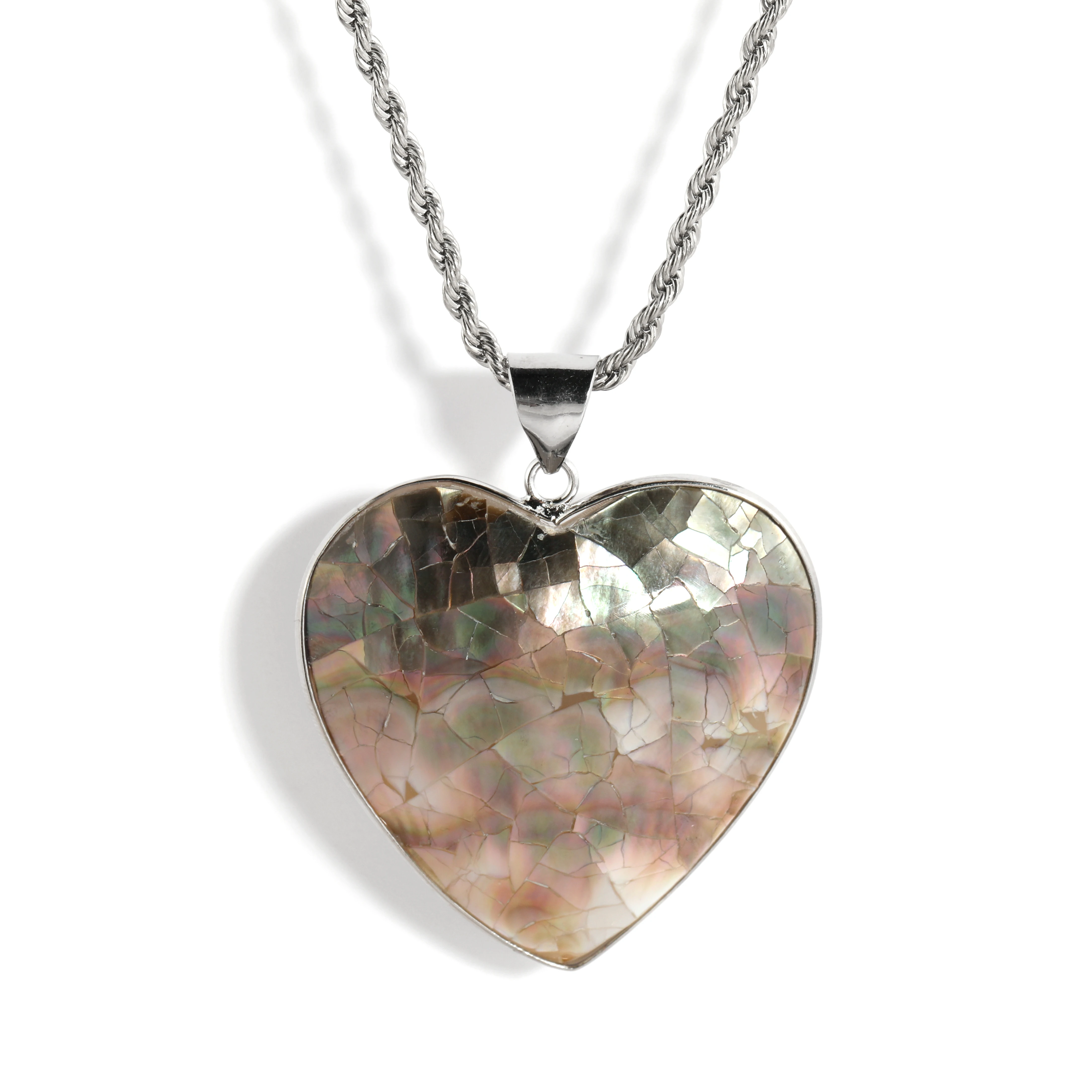 2023 Wholesale Dainty Zircon Silver Plated Rope Chains Broken Heart Design Mother Of Pearl Necklace Natural Shell Jewelry Women
2023 Wholesale Dainty Zircon Silver Plated Rope Chains Broken Heart Design Mother Of Pearl Necklace Natural Shell Jewelry Women