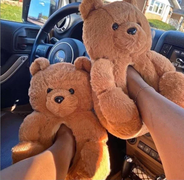 Lovely plush bear slipper animals cheap custom bedroom animal teddy bear slippers women kids teddy bear slipp
Lovely plush bear slipper animals cheap custom bedroom animal teddy bear slippers women kids teddy bear slipp