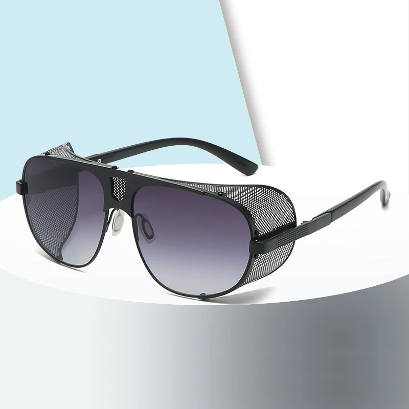 New punk trend sunglasses fashion thick-brimmed sunglasses retro men women 2021 sunglasses sun glasses, Black,gold,silver,brown 
New punk trend sunglasses fashion thick-brimmed sunglasses retro men women 2021 sunglasses sun glasses, Black,gold,silver,brown
