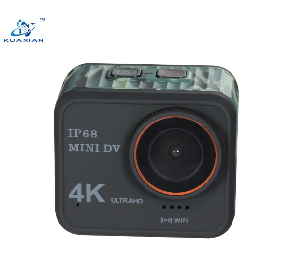 KUAXIAN New 4K sports camera WiFi mini HD digital sports camera bare metal waterproof and anti-shake sports camera
KUAXIAN New 4K sports camera WiFi mini HD digital sports camera bare metal waterproof and anti-shake sports camera