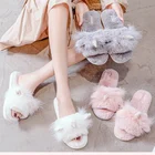 Indoor Slippers Factory Direct High Quality Indoor Cute Slippers Women Fluffy House Slippers
