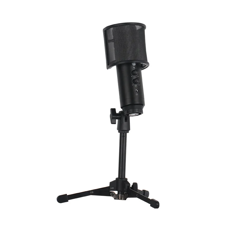 Micro Studio Recording Streaming Microphone Support Professional Condenser Microphone with USB Plug and Play
Micro Studio Recording Streaming Microphone Support Professional Condenser Microphone with USB Plug and Play