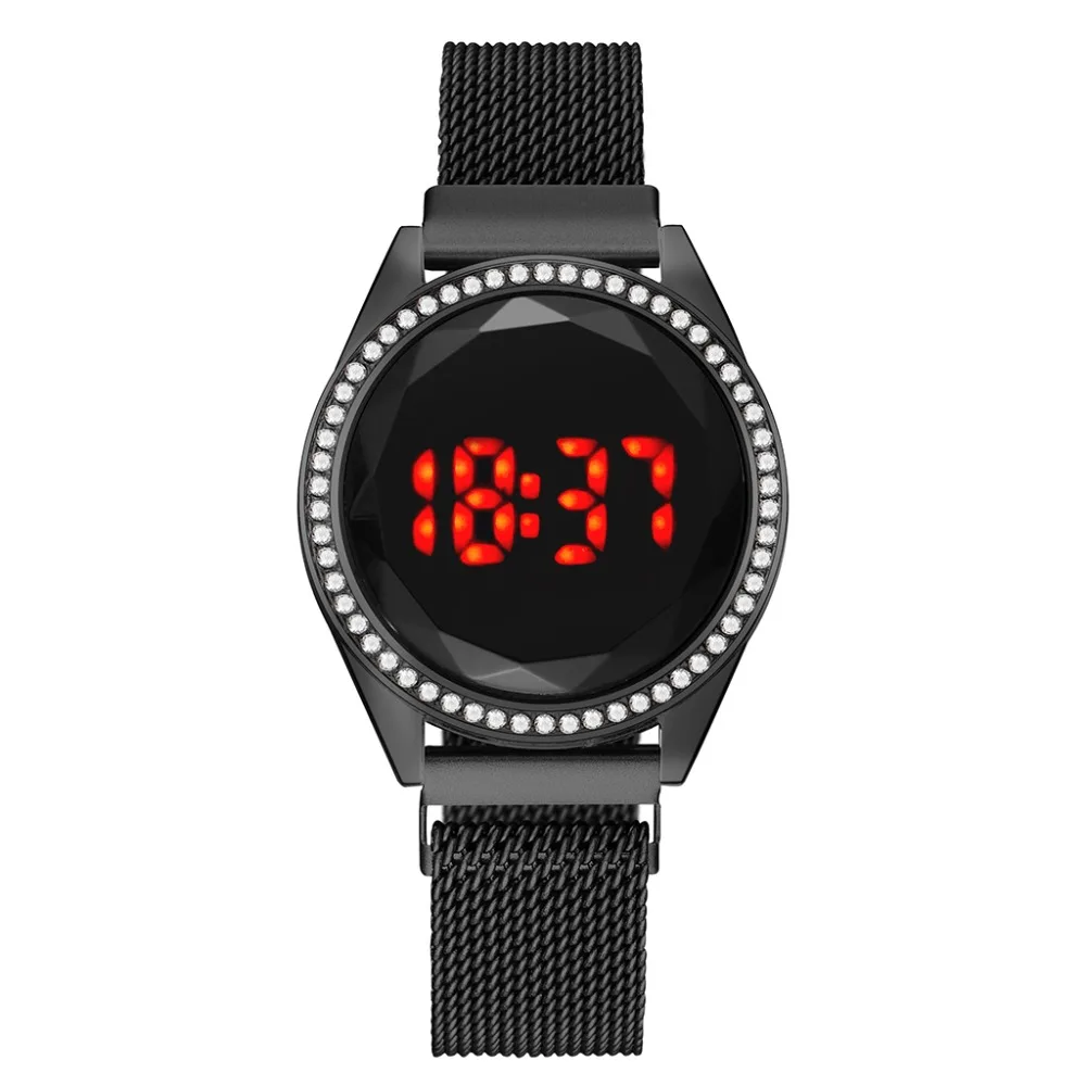 LW02 Fashion 2021 Magnetic Women Watches Rose Diamond touch screen Mesh Strap Ladies Electronic Wristwatches
LW02 Fashion 2021 Magnetic Women Watches Rose Diamond touch screen Mesh Strap Ladies Electronic Wristwatches